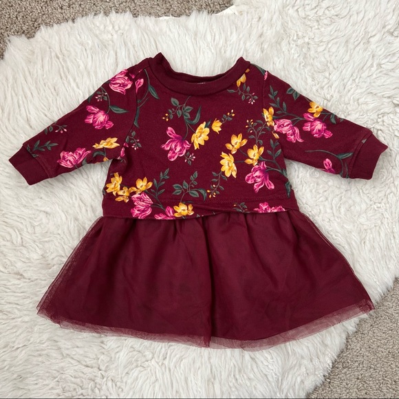 Old Navy Other - Old Navy Floral Tutu Dress | Baby Girls | 0-3 mo